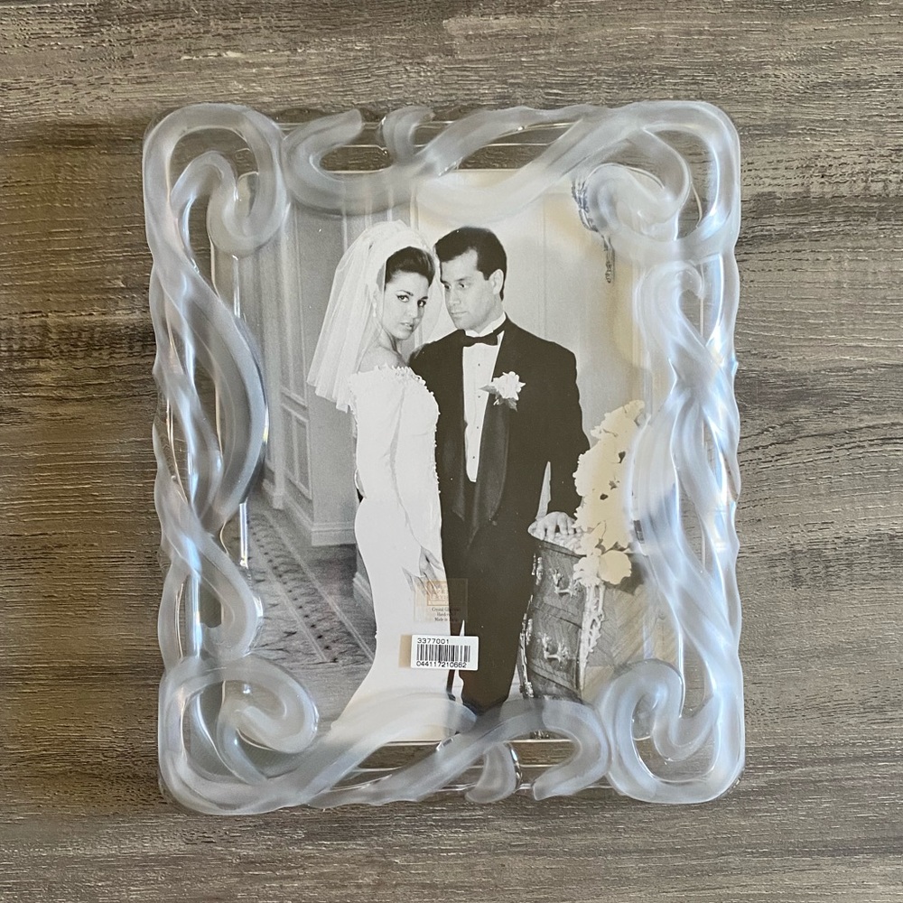 Crystal picture photo frame 8x10